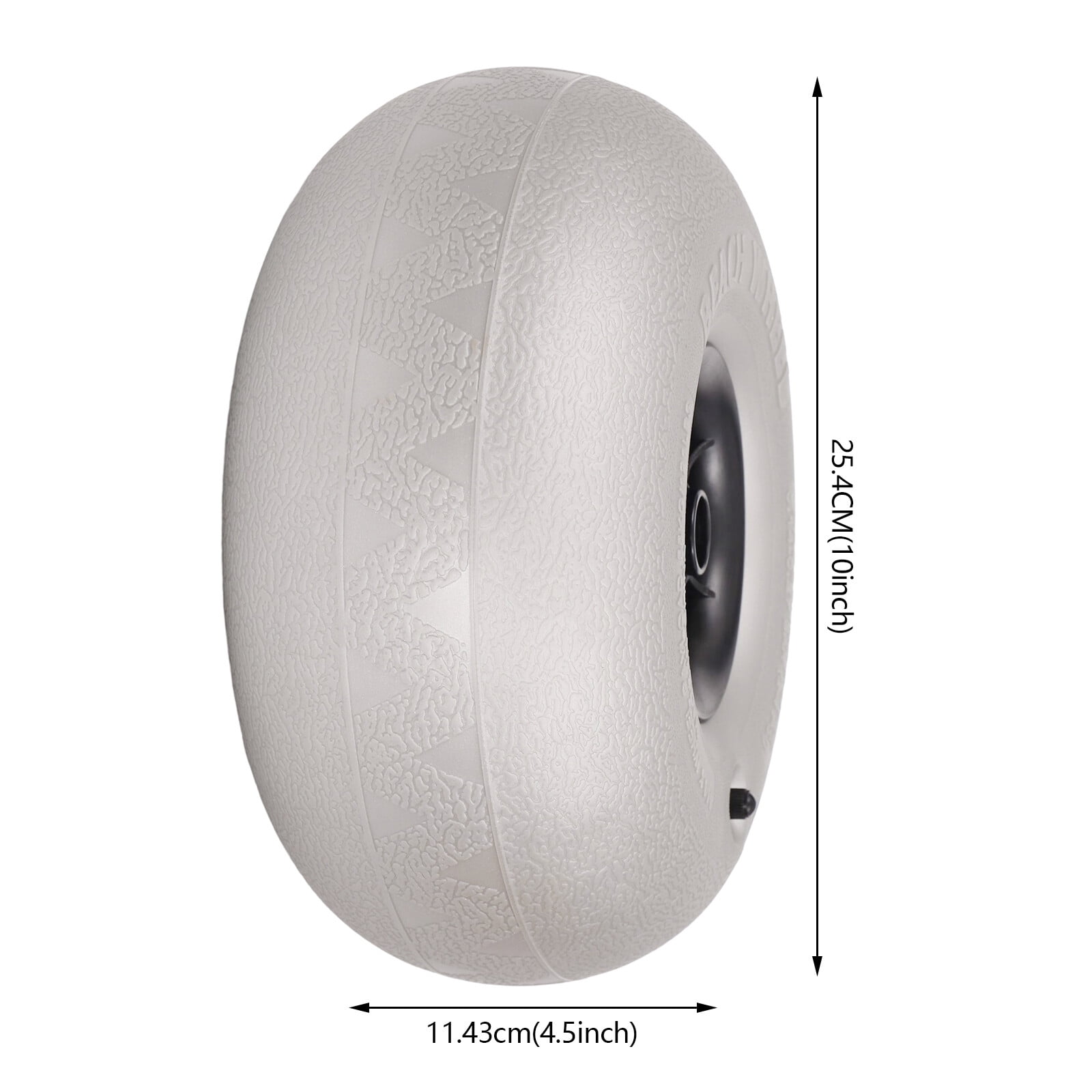 Beach Replacement Balloon Wheels Tires 2-Pack,Cart Tires for Kayak Dolly Canoe Boat Buggy Carrie Replacement Balloon Wheels