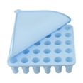 thumbnail image 1 of 1Pc Ice for Cube Tray Silicone Block Molds with Lid Kitchen Tool Barware Accessories Light Blue, 1 of 9