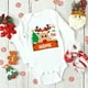 thumbnail image 5 of Body de bebé de ciervo personalizado con nombre, traje de fiesta de Navidad para recién nacido, mono para niño pequeño, ropa de manga larga para bebé, 5 of 5