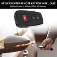 thumbnail image 2 of Unique Bargains 3 Button Keyless Entry Remote Fob Key Shell Case for Toyota RAV4 2019-2021, 2 of 7