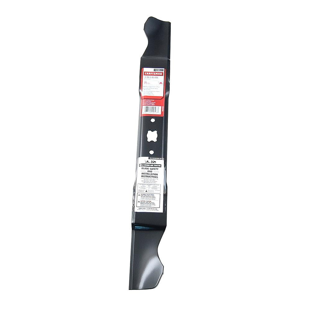 Craftsman Mulch Blade 21 in. 3 in 1 Single Pack Black 490100S078