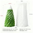 thumbnail image 2 of JDH silicone 3D Christmas Tree Candles Resin Molds for Candle Making, Xmas Pine Tree Silicone Soap Molds DIY Cake Decorating Candle Making Supplies, 2 of 11