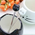 thumbnail image 4 of potrochi Cat Coffee Spoon Cute Stainless Steel Cat Head Spoon, Lovely Spoon, Ice Cream Dessert Spoon for Stirring Tea Coffee Sugar Dessert (White), 4 of 5