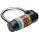 thumbnail image 1 of Black 5 Digit Combination Suitcase Padlock No Keys Required Perfect for Escape Rooms, 1 of 5