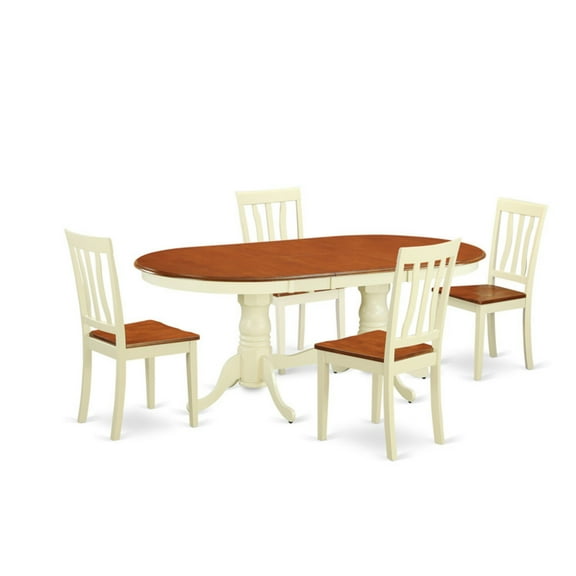 5 Pc Dinette set - Kitchen dinette Table and 4 dinette Chairs