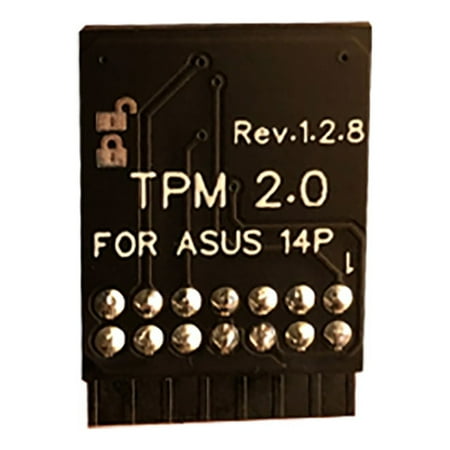 1PC TPM 2.0 Security Module For ASUS Motherboard 14 Pin LPC Card Windows 11