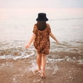 thumbnail image 5 of Bucket Hat Cotton Double-Side-Wear Reversible Sun Hat for Women Men, Summer Vaca, 5 of 5