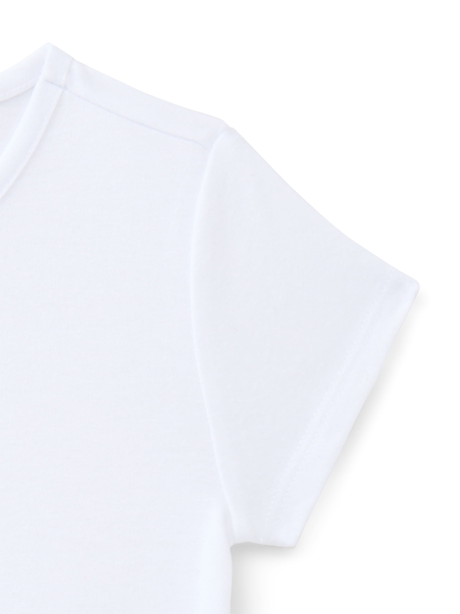 Wonder Nation Girls Embellished Graphic Tee with Short Sleeves, Sizes 4-18 & Plus