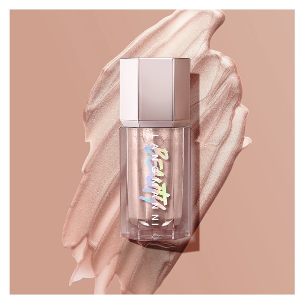 Polvo brillante líquido de alto brillo color tierra perla, reparador facial y corporal fino, 5,2 ml, un punto destacado