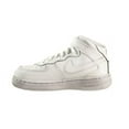 thumbnail image 4 of Nike Force 1 Mid Toddlers' Shoes White/White/White 314197-113, 4 of 6