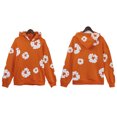thumbnail image 1 of Sudadera de tendencia callejera, traje con estampado de kapok de hip hop, Sudadera con capucha holgada de calle alta, 1 of 4