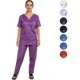 thumbnail image 1 of Uniforme Medico Pijama Quirurgica Mujer Recto Conjunto S Color Morado, 1 of 5