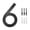 Balack 6, variant on House Numbers for Outside, 10 Inch Plastic Address Numbers, Modern House Number Sign with Weather-Resistant Coating, Easy to Install Wall Mount for Home, Apartment, Mailbox