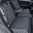 thumbnail image 2 of Benepaw Durable Dog Car Seat Cover Nonslip Non-Stick Fur Pet Vehicle Back Seat Cover Puppy Backseat Protector For Cars SUVs ShopWise Round, 2 of 7