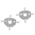 thumbnail image 4 of Cubierta Giratoria de la Cruz de la Lavadora Delantero, Larga Durabilidad de Alta Dureza Wshr Jagu par1 Aleación de Metal EstánDar OEM PARA S-TYPE X-TYPE, 4 of 7