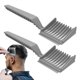 thumbnail image 1 of 2Pieces Barber Fade Combs,Professional Curved Positioning Comb Set, Gradienter Design Hair Cutting Comb with Ergonomic Design, 1 of 4