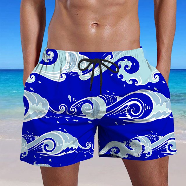 Sea Wave-pantalones cortos de playa para hombre, ropa de baño informal, de secado rápido, para Surf, Verano Fivean unisex