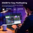 thumbnail image 2 of 15.6" Touchscreen Laptop,256GB SSD 8GB RAM,Windows 11 Pro,360° Foldable 2 in 1 Laptop Computer,MS Office 365,Intel Core (up to 3.4 GHz)Processor,FHD Display, 2 of 9
