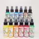 thumbnail image 2 of Plantilla de pigmento en aerosol para dibujar plantas, 12 colores, 50 ml, para teñir en aerosol, para estampar hojas de árboles, para camisetas, zapatos, material de relleno pintado a mano para bricol, 2 of 5