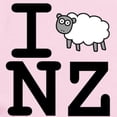 thumbnail image 2 of CafePress - I Sheep NZ Infant Bodysuit - Baby Light Bodysuit, Size Newborn - 24 Months, 2 of 4