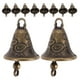 thumbnail image 1 of 10 campanillas antiguas pequeñas para colgar, accesorios de campanillas de viento, decoración de pared para coronas, decoraciones navideñas para interiores y exteriores., 1 of 7
