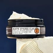Beard Guyz Matte Styling Clay for All Hair Types, All-Day Hold, 3 oz