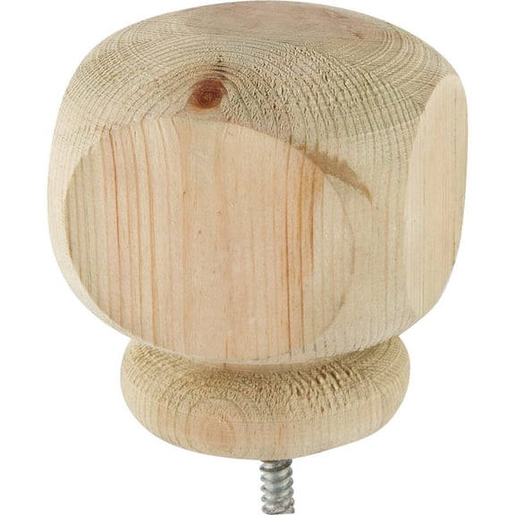 ProWood 3-1/2 In. x 3-1/2 In. Treated Wood Screw-On Contemporary Post Cap 106093