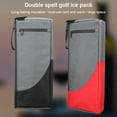 thumbnail image 4 of Advancent Golf Cooler Bag Portátil Oxford Tela Aislada Bebida Vino Titular Manga Senderismo Picnic Pesca Refrigeración Tote Gris Rojo Golf gris negro, 4 of 6