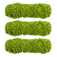 thumbnail image 1 of Hilo Chenille Suave Manta 3x100gr/3.5oz Poliéster Terciopelo Verde Unique Bargains, 1 of 7