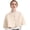 Beige, variant on Women Thermal Shoulder Shawl Cape Thick Fleece Padded Shoulder Warmer Wrap Warm Wheelchair Care Jacket Coat