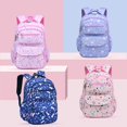 thumbnail image 2 of Cartoon School Bag Waterproof Cartoon Primary Backpack School Student Supply, 2 of 5