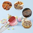 thumbnail image 3 of Bbq Grill Tongs Salad Bread Steak Meal Barbecue Tong Food Class Silicone Stainless Steel Kitchen Cooking Tongs Anti Heat Nonstick Portion Clip 9 Inch, 3 of 5