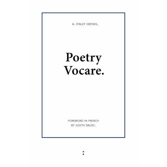 Poetry Vocare (Paperback)