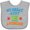 AC-Heather Grey, variant on Inktastic My Great Aunt is Awesome Boys or Girls Baby Bib
