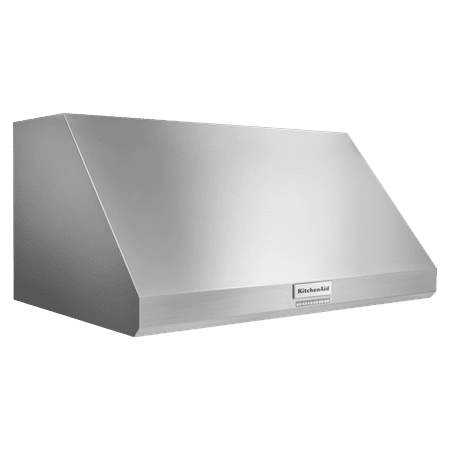 KitchenAid - 36" 585 or 1170 CFM Motor Class Commercial-Style Wall-Mount Canopy Range Hood - Stainless steel