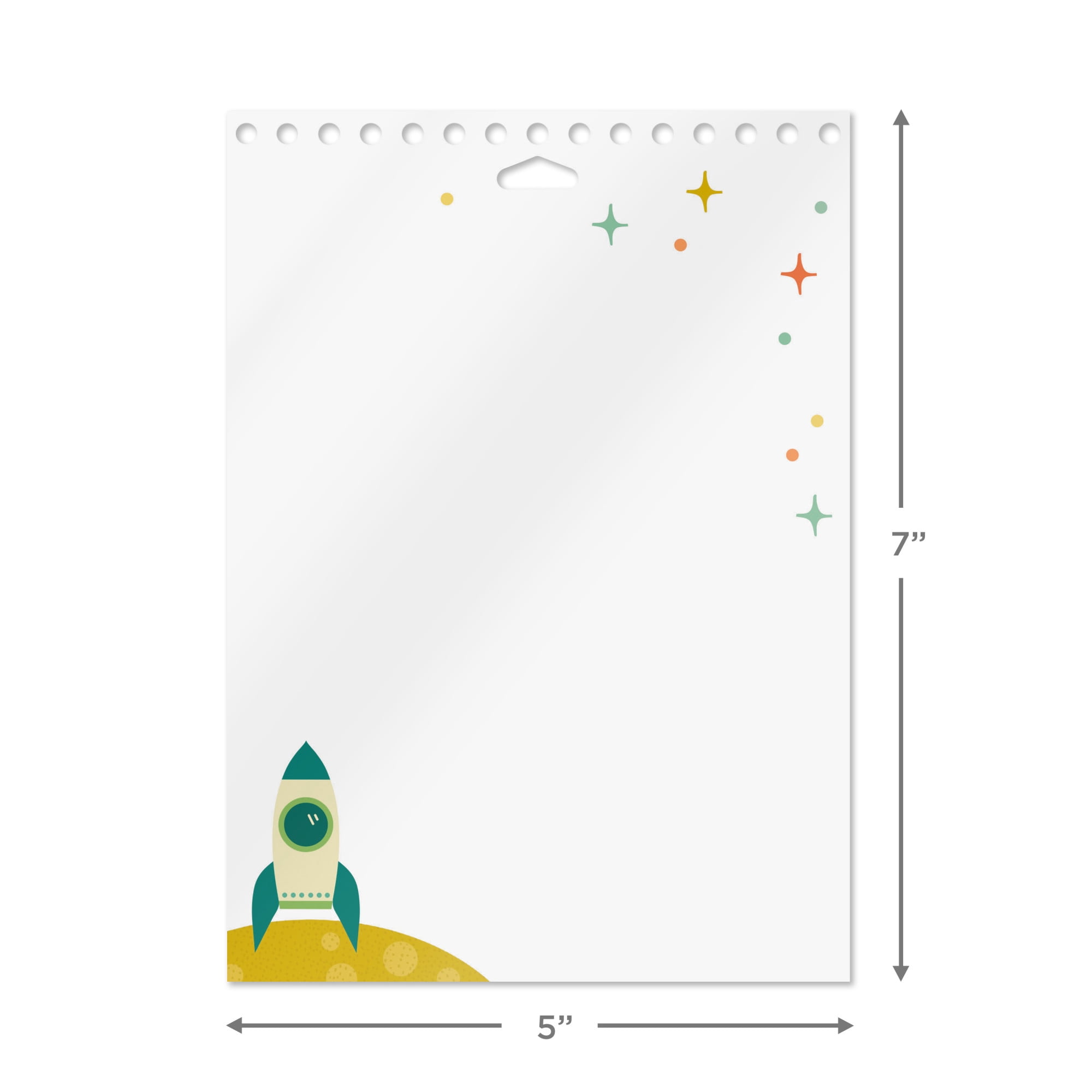 Hallmark Spiral-Bound Sticker Collecting Book (Out of This World)