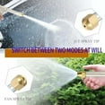 thumbnail image 5 of Hydro Nozzle 3000 Psi, The Ultimate 2-in-1 Portable Power Washing Nozzle with Hydronozzle, Multifunctional Dual Spray Modes Sprayer, Compact & Lightweight, for Fence Cleaning Garden Watering (Orange), 5 of 6
