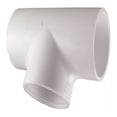thumbnail image 2 of Charlotte Pipe PVC 02401 2920HD Charlotte Pipe 3/4 in. x 3/4 in. x 1/2 in. Schedule 40 Tee SxSxFPT White - Pack of 20, 2 of 4