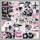 thumbnail image 2 of Paquete de pegatinas Pink Aesthetic Cute Kawaii, 50 unidades con lazos y rosas, 2 of 2