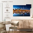 thumbnail image 5 of Elephant Stock Toronto Marina Yachts Wall Art - Horizontal Canvas Wall Art - Living Room Wall Decor - Places Canvas - Blue And Brown Decor - 45" x 30", 5 of 8