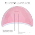 thumbnail image 2 of 54W Portable Nail Care Lamp High Power Machine with Digital Display for Fingernails and Toenails White, 2 of 4