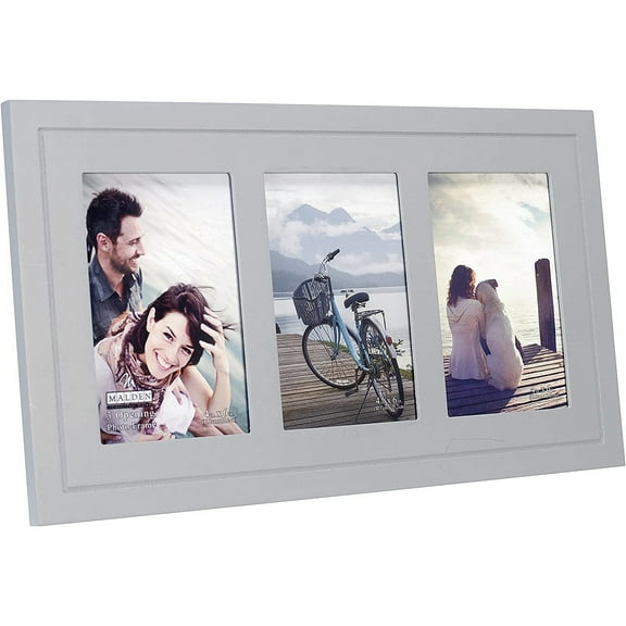 Malden 3-Op. 4x6 Gray Routed Frame