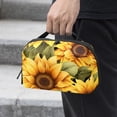 thumbnail image 2 of Sunflower Travel Cord Organizer Case Small with Cable Organizer, USB Pouch, and Phone Charger Organizer - Oxford Cloth Waterproof Storage Bag for Electronic Devices - 5.9x9.44x3.14 in, 2 of 6