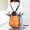 #Orange, variant on 100Fens Basketball Bag Backpack Large Capacity Fitness Swimming Bag Drawstring Football Drawstring Shoulder Sports Backpack Freed Travel Multifunctional Carrying