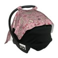 thumbnail image 7 of Car Seat Cover Baby - cute love Breathable Infant Car Seat Cover for Baby Carseat, Lightweight Comfort Baby Essentials Must Haves Newborn Stuff for Girl Boy, 7 of 7