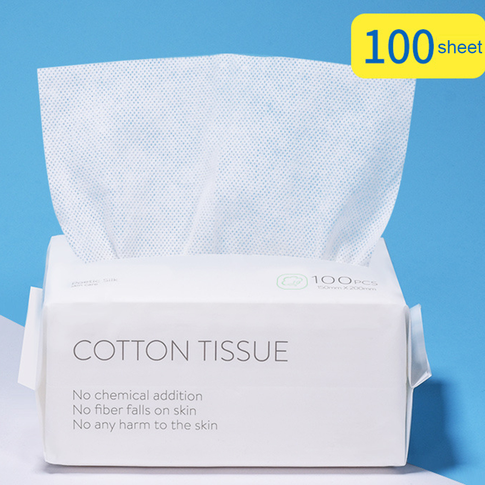 Facial Towel Fast Dry Makeup Removal Cloth Soft Pads Absorbent Cleaning 