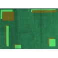 thumbnail image 1 of Ahgly Company Indoor Rectangle Abstract Green Modern Area Rugs, 8' x 10', 1 of 4