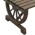 thumbnail image 5 of vidaXL Garden Footstool 40x36.5x38.5 cm Solid Wood Fir, 5 of 5