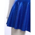 thumbnail image 6 of iiniim Womens Cheerleading Costume High School Cheer Leader Fancy Dress Outfit Uniform Tops Skirt Blue XL, 6 of 7