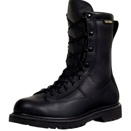 Rocky - Rocky Work Boots Mens Duty Welt Leather Oil Resist Black ...